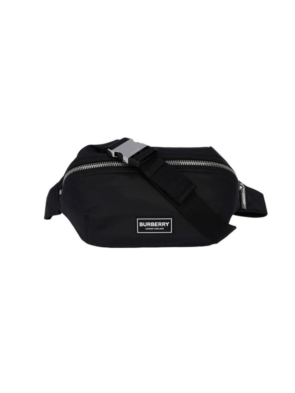 Burberry Men’s Talbot Square Logo Belt Bag Black 8090567